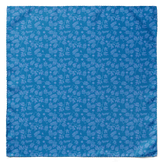 AZURE BLUE CRISS CROSS TIE SET